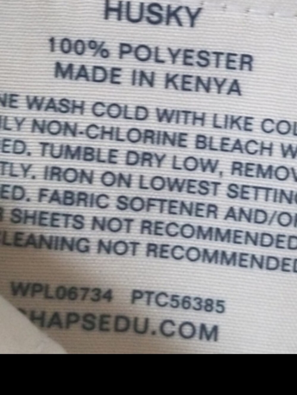 Ralph Lauren Chaps Brand School Uniform Moisture Wicking Size 18 HUSKY - Picture 4 of 5